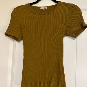 Burnt Orange Alex Mill Short Sleeve